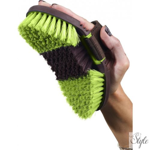 HIPPOTONIC „Softgrip” rugalmas nylon szőrkefe