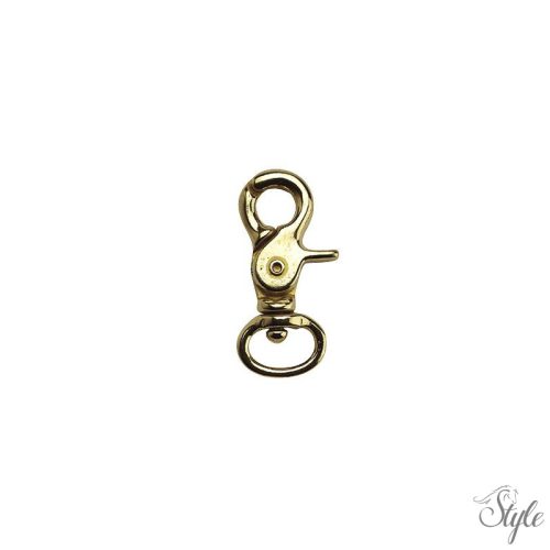 Rugós Karabiner – Sárgaréz 