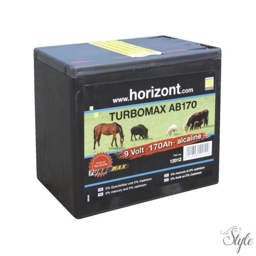 HORIZONT villanypásztor akkumulátor 9V/170AH Turbomax
