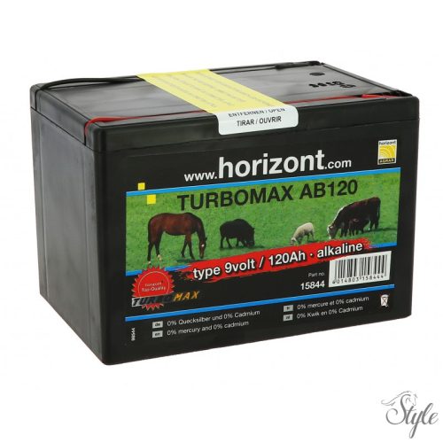 HORIZONT villanypásztor akkumulátor 9V/200AH Turbomax