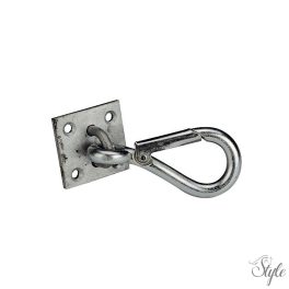 Fali Rögzítésű Karabiner (Snap Hook on Wall Plate)