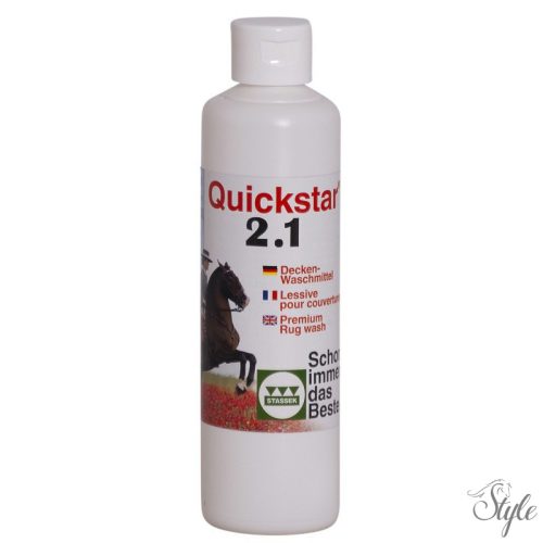 QUICKSTAR nyeregalátét és takaró mosószer (250 ml)