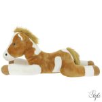Equi Kids fekvő lovacska plüss Piebald nagy méretben (80 cm)