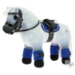 PONY ACADEMY Mini Pony nyeregalátét műszőrme szegéllyel