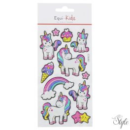 Equi Kids cuki unikornis matricák