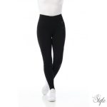 EQUITHÉME szilikon térdfoltos téli gyerek lovaglóleggings Dolomyt