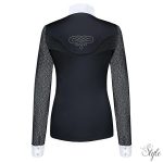 FAIR PLAY hosszú ujjú versenypóló Cecile Black