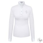 FAIR PLAY hosszú ujjú versenypóló Cecile Black