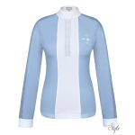 FAIR PLAY női hosszúujjú versenypóló Claire Pearl Blue