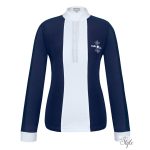 FAIR PLAY női hosszúujjú versenypóló Claire Pearl Navy