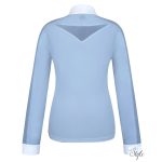 FAIR PLAY női hosszúujjú versenypóló Claire Pearl Blue