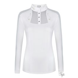FAIR PLAY hosszú ujjú versenypóló Lorella White