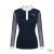 FAIR PLAY hosszú ujjú versenypóló Cecile Rosegold Navy