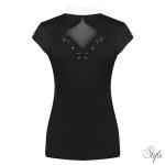 FAIR PLAY ujjatlan versenypóló Cathrine Rosegold SL Black