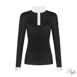 FAIR PLAY hosszú ujjú versenypóló Meredith Chic Black