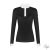 FAIR PLAY hosszú ujjú versenypóló Meredith Chic Black