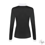 FAIR PLAY hosszú ujjú versenypóló Meredith Chic Black