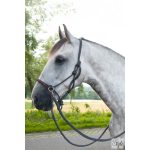 HKM Csomózott kötőfék – Deko – szárral
