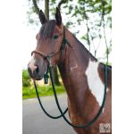HKM Csomózott kötőfék – Deko – szárral