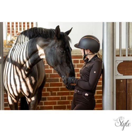 HKM Rosegold Glamour- Style galléros felső