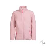 HKM gyermek cipzáras polár felső Anni Antique pink