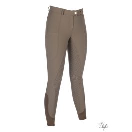   HKM Amalfi teli szilikonos női és gyermek lovaglónadrág Taupe