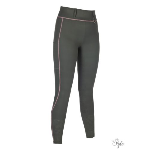 HKM Juna teli szilikonos női lovaglóleggings