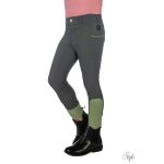 HKM Claire teli szilikonos gyermek lovaglónadrág