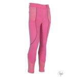 HKM Claire teli szilikonos gyermek lovaglóleggings