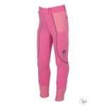 HKM Claire teli szilikonos gyermek lovaglóleggings