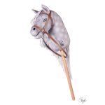 HKM Hobby Horse Mini játék lovacska ( több fajta )