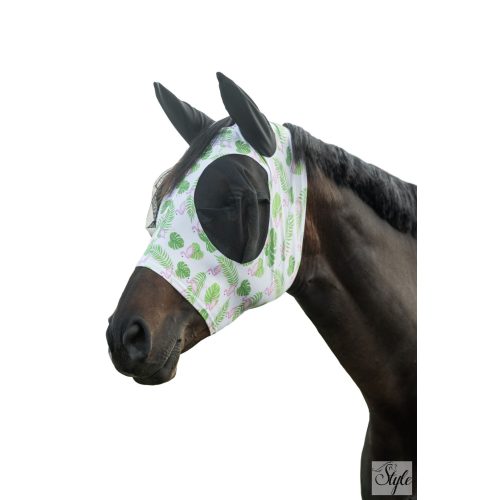 HKM Légymaszk -Flamingo Elastic-