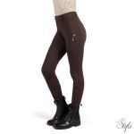 HKM Mia teli szilikonos gyermek lovaglóleggings