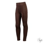 HKM Lana II teli szilikonos gyermek lovaglóleggings