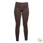 HKM Arezzo teli szilikonos női lovaglóleggings