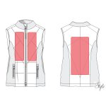 HKM Style Slimline fűthető női mellény