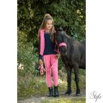 HKM Maui teli szilikonos gyermek lovaglóleggings