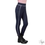 HKM Maui teli szilikonos gyermek lovaglóleggings