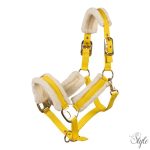 HKM Limone Elegant szőrmés kötőfék