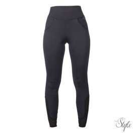 HKM Tammy teli szilikonos női lovaglóleggings