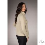 HKM Limone cipzáras női pulóver