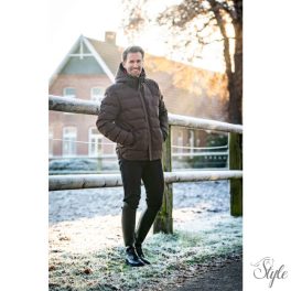 HKM anyagában foltos férfi lovaglónadrág Basic