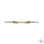 HKM nemesacél argentán egyszertört zabla