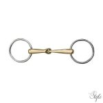 HKM anatómiai argentán csikózabla - 18 mm