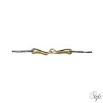 HKM anatómiai argentán csikózabla - 18 mm