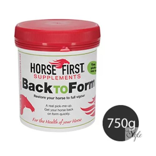 HORSE FIRST regenerációt elősegítő táplálékkiegészítő BACK TO FORM