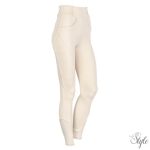 Equitights EQS Ivory teli szilikonos lovaglónadrág