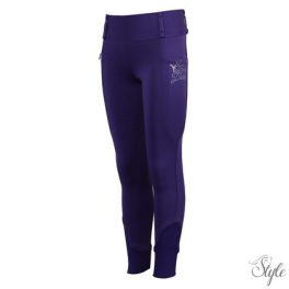 HARRYS HORSE Diva Violet Full Grip lovaglóleggings