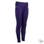HARRYS HORSE Diva Violet Full Grip lovaglóleggings