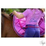 HARRYS HORSE Diva Violet Full Grip lovaglóleggings